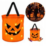 Świecąca torba halloweenowa